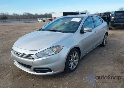 2013 Dodge Dart Sxt из США, поврежденный, VIN 1C3CDFBA0DD240534